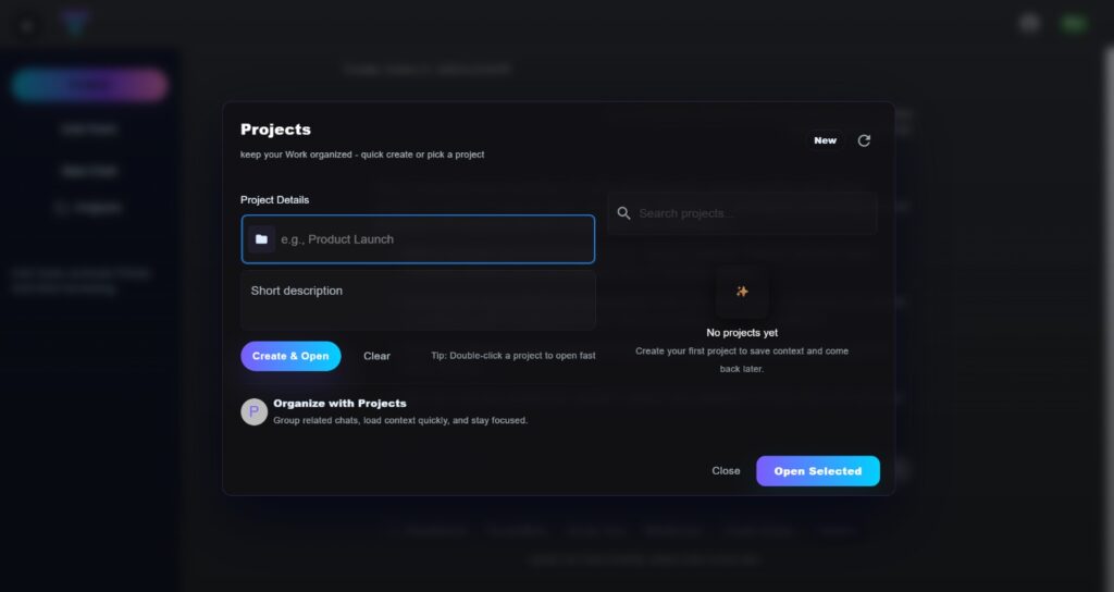 Projects in TenseAi TenseAi Project